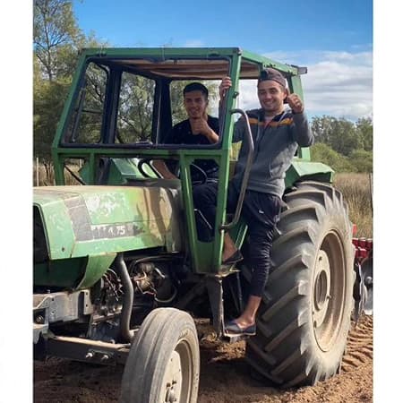 Alumnos de Operador de Maquinarias Agrícolas de sede Candelaria.