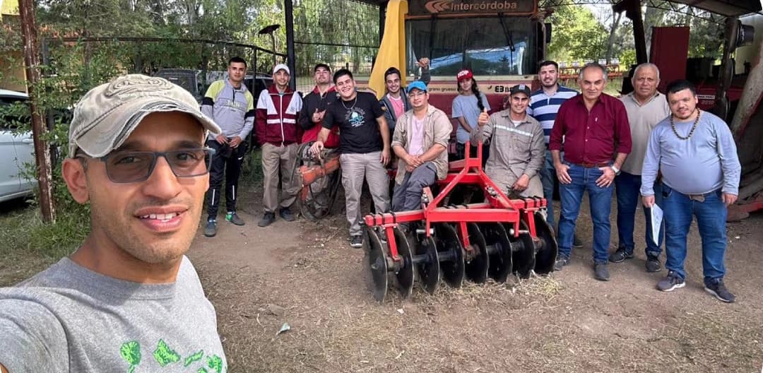 Alumnos de Operador de Maquinarias Agrícolas de sede Candelaria.